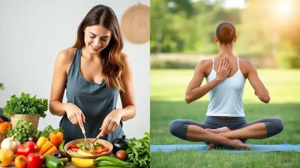 rolle der ernährung und bewegung bei der stressreduktion
