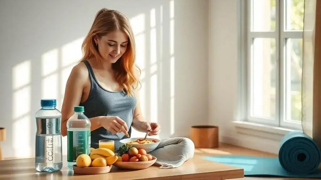 Wie gesunde gewohnheiten balance und energie fördern